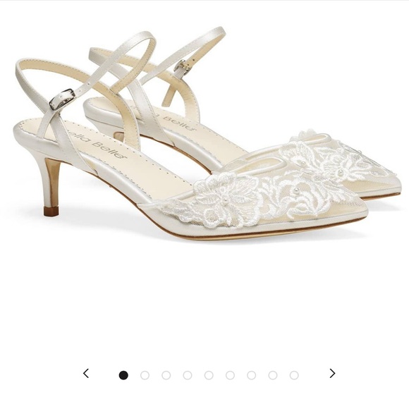 Bella Belle Shoes - BRAND NEW Bella Belle Mina Ivory Heels Size 10